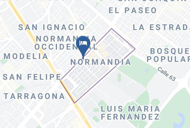 Bogota - Hotel Familia Real Maps