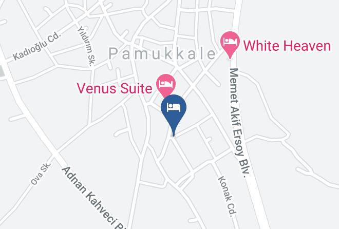 Pamukkale - Hotel Familial Pamukkale Turquie Maps