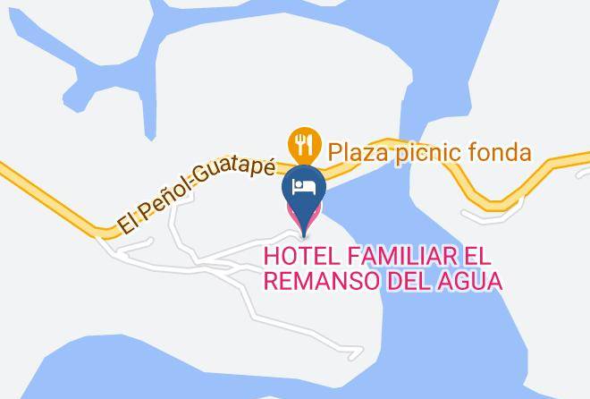 Penol - Hotel Familiar El Remanso Del Agua Maps