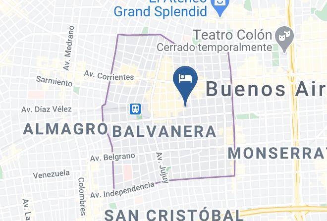 Balvanera - Hotel Familiar Mitre Maps