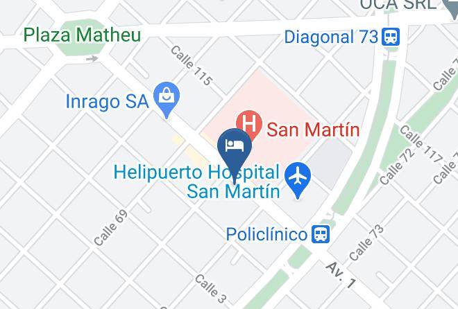 La Plata - Hotel Familiar Nova Estrella Maps