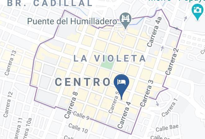 Popayan - Hotel Familiar Maps