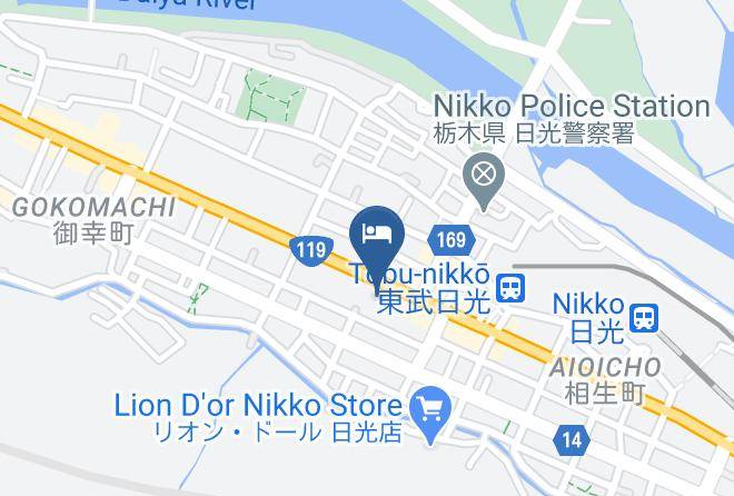 Nikko City - Hotel Famitec Nikko Station Maps
