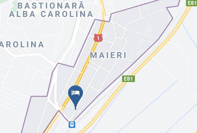 Alba Iulia - Hotel Fan Alba Iulia Maps