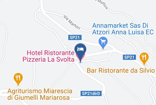 Sondrio - Hotel Ristorante Pizzeria La Svolta Maps