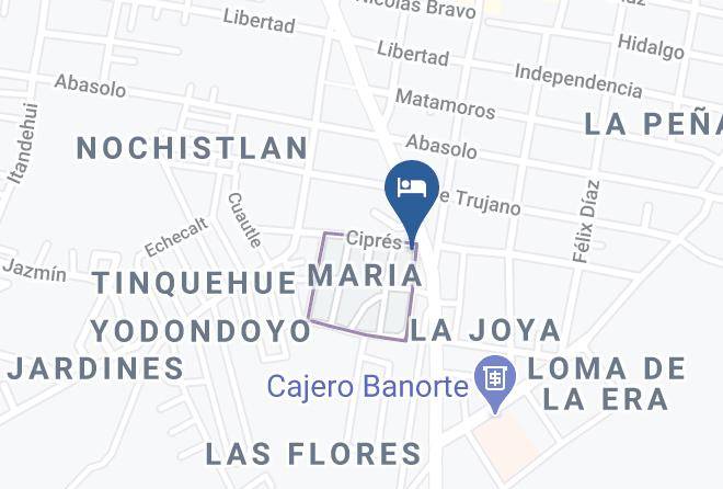 Asuncion Nochixtlan - Hotel Fandangos Maps