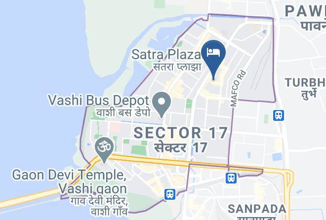 Navi Mumbai - Hotel Fantacee Maps