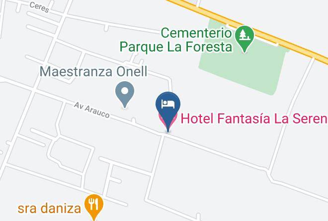 Elqui Province - Hotel Fantasia La Serena Maps