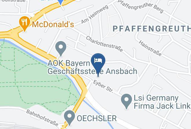 Ansbach - Hotel Fantasie Maps