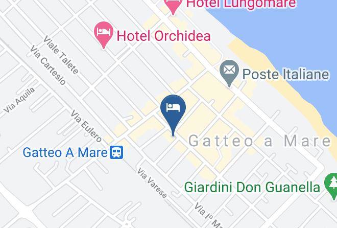 Forli - Hotel Fantini Maps
