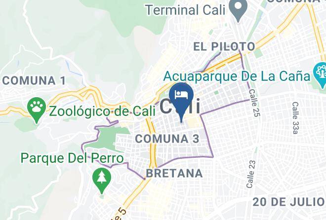 Cali - Hotel Farallones Cali Maps