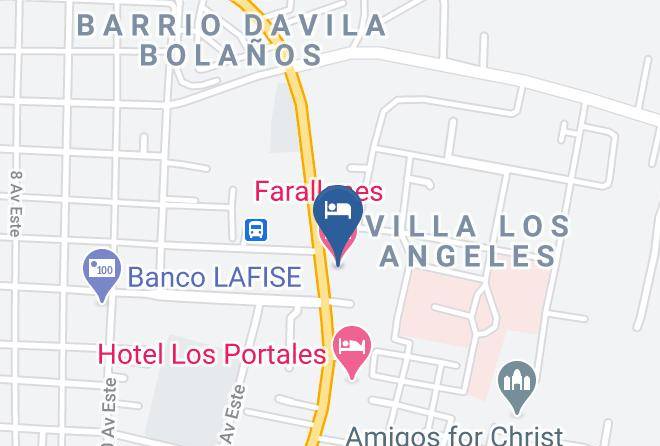 Chinandega - Farallones Hotel Maps