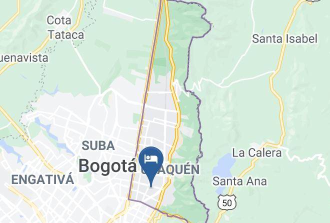 Bogota - Hotel Faranda Collection Bogota Maps