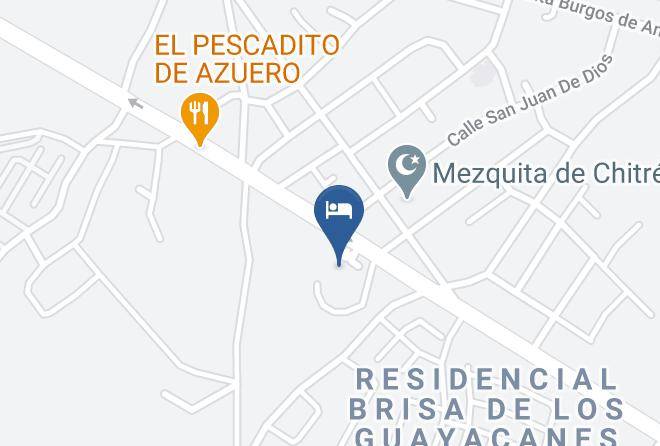 Chitre - Hotel Faranda Guayacanes Chitre Maps