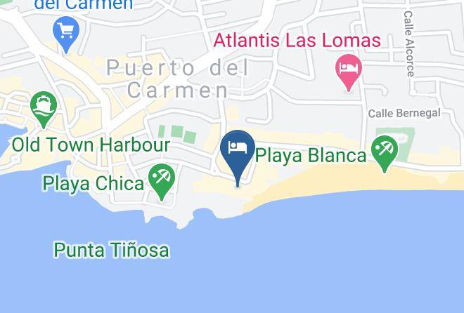 Las Palmas - Hotel Fariones Maps