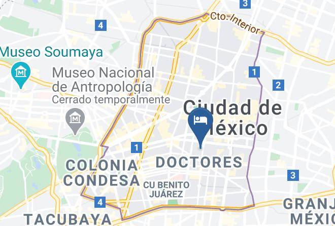 Cuauhtemoc - Hotel Faro Maps