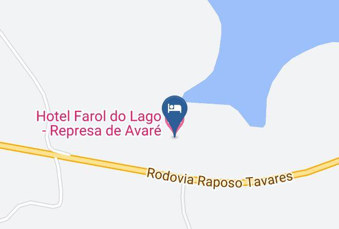 Piraju - Hotel Farol Do Lago Represa De Avare Maps
