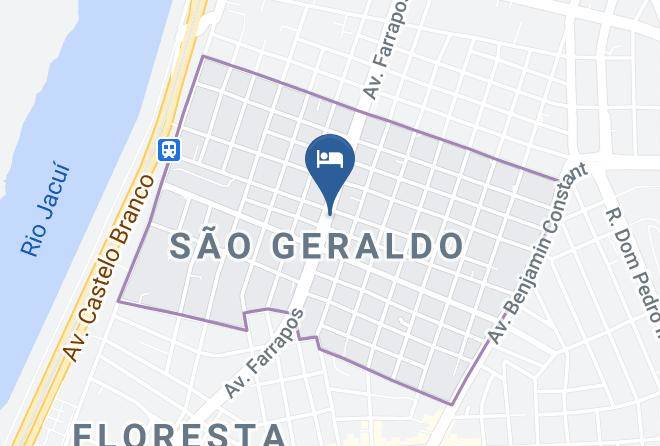 Porto Alegre - Hotel Farrapos Maps