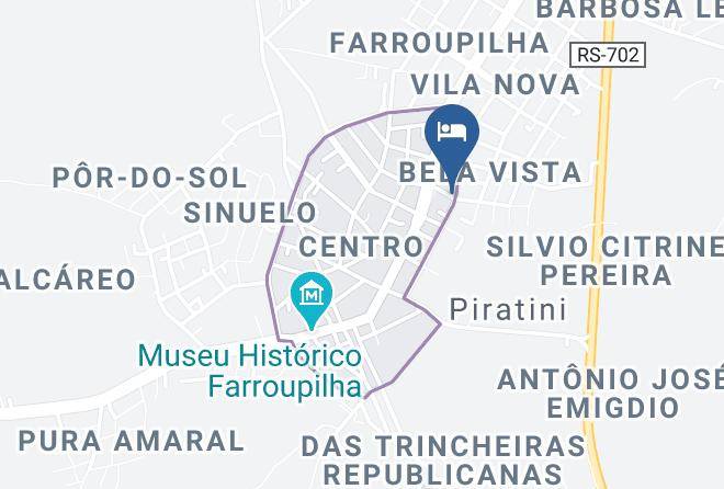 Piratini - Hotel Farroupilha Piratini Rs Maps