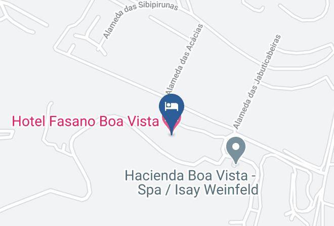 Porto Feliz - Hotel Fasano Boa Vista Maps