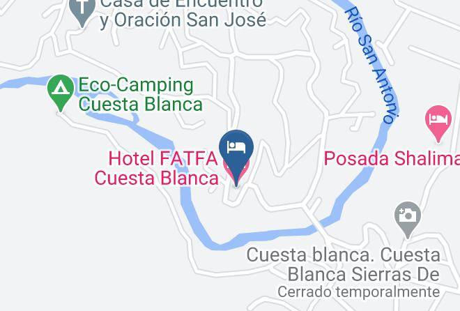 Punilla Department - Hotel Fatfa Maps