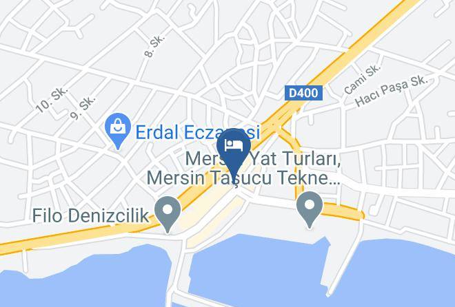 Silifke - Hotel Fatih Maps