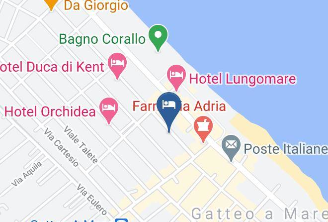 Forli - Hotel Fattori Maps