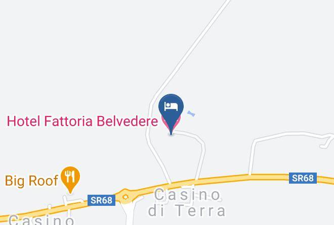 Pisa - Hotel Fattoria Belvedere Maps