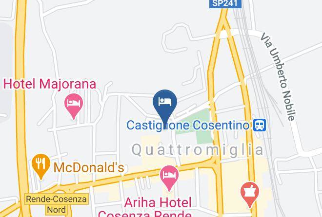 Cosenza - Hotel Fattoria Stocchi Maps