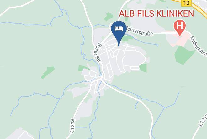 Goppingen - Hotel Fausel Gasthof Hirschkeller Maps
