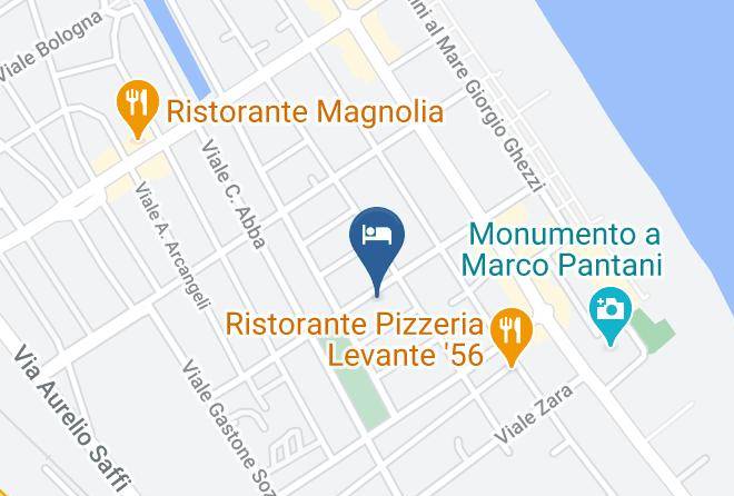 Forli - Hotel Favorita Maps