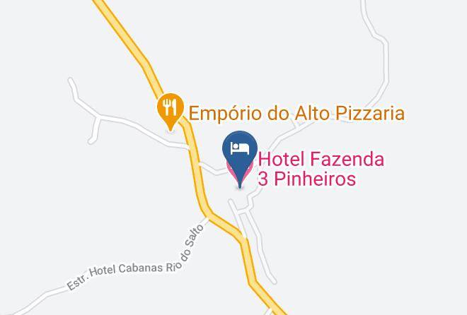 Hotel Fazenda 3 Pinheiros Map