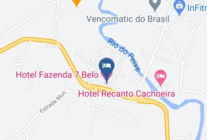 Socorro - Hotel Fazenda 7 Belo Maps