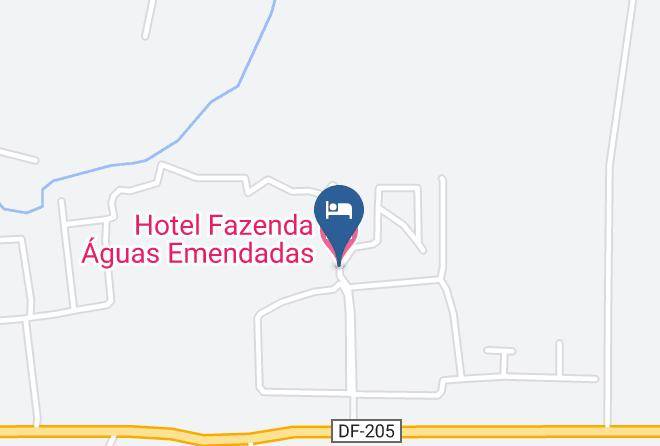 Brasilia - Hotel Fazenda Aguas Emendadas Maps