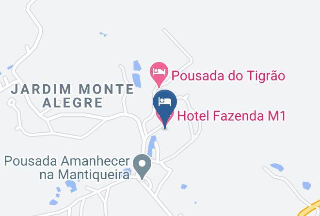 Aguas De Lindoia - Hotel Fazenda M1 Maps