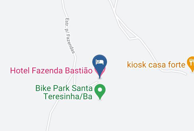 Hotel Fazenda Bastiao Map