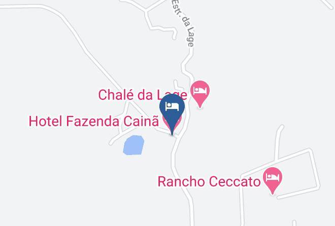 Balsa Nova - Hotel Fazenda Caina Maps