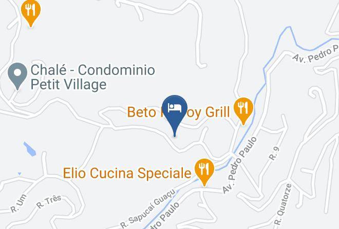 Campos Do Jordao - Hotel Fazenda Confiance Maps