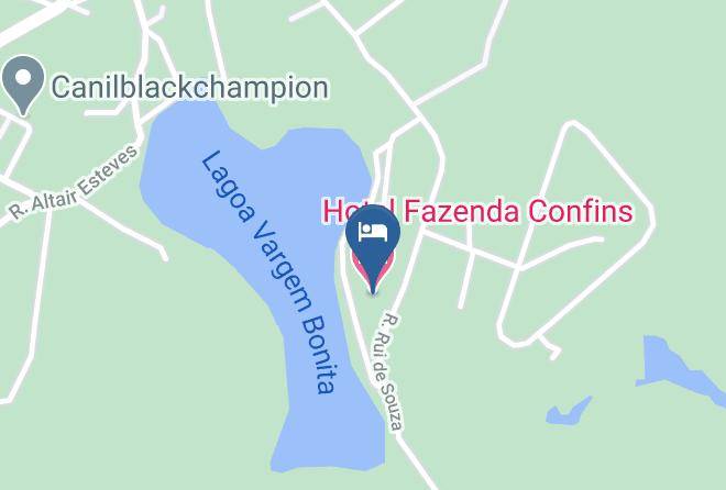 Confins - Hotel Fazenda Confins Maps