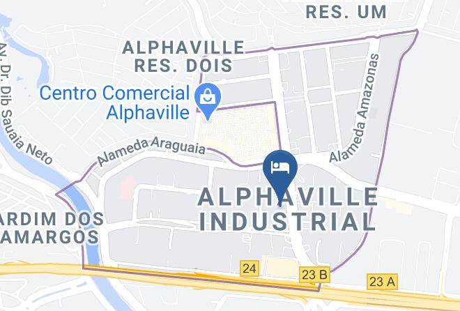Barueri - Hotel Fazenda Dona Carolina Escritorio Comercial Maps
