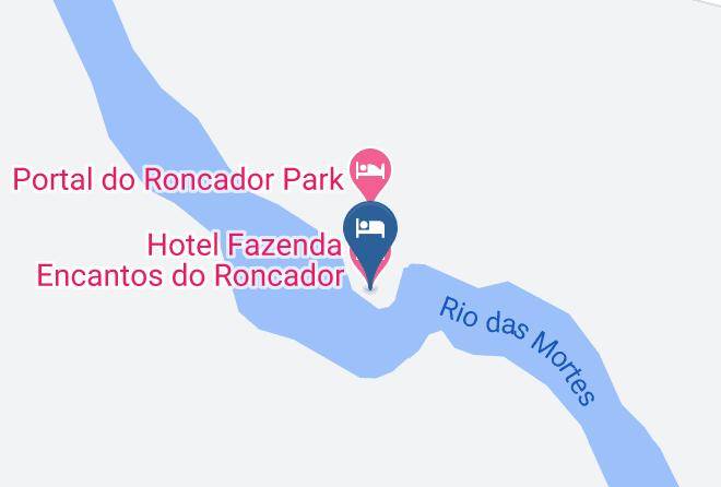 Nova Xavantina - Hotel Fazenda Encantos Do Roncador Maps