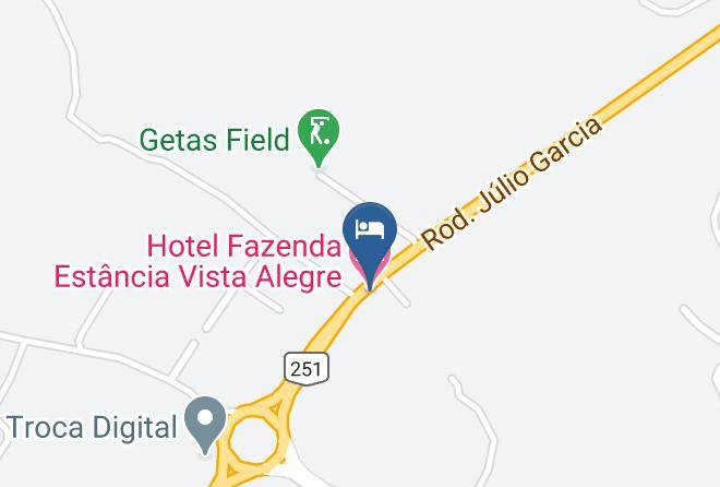 Montes Claros - Hotel Fazenda Estancia Vista Alegre Maps