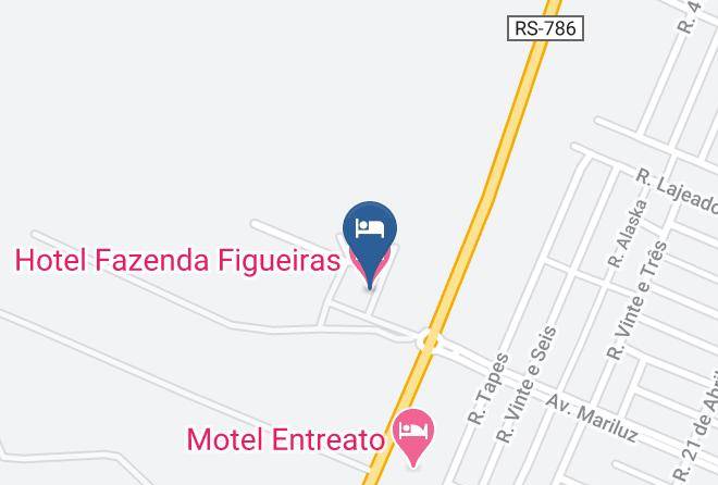 Hotel Fazenda Figueiras Map