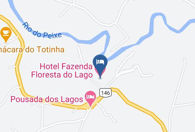 Socorro - Hotel Fazenda Floresta Do Lago Maps