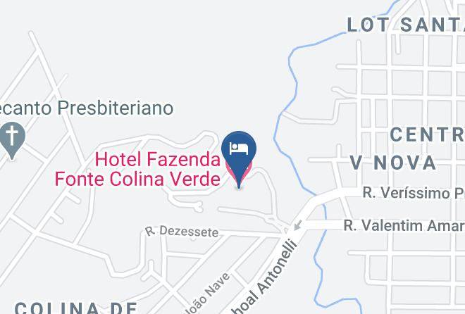 Sao Pedro - Hotel Fazenda Fonte Colina Verde Maps