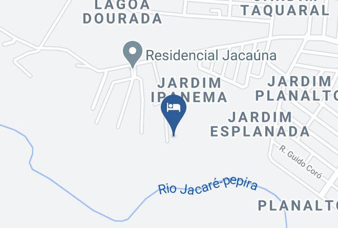 Brotas - Hotel Fazenda Jacauna Maps