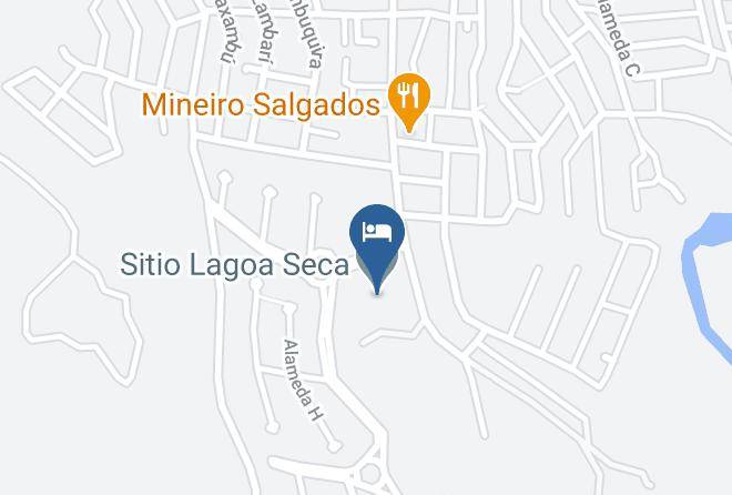 Sao Lourenco - Hotel Fazenda Lagoa Seca Maps