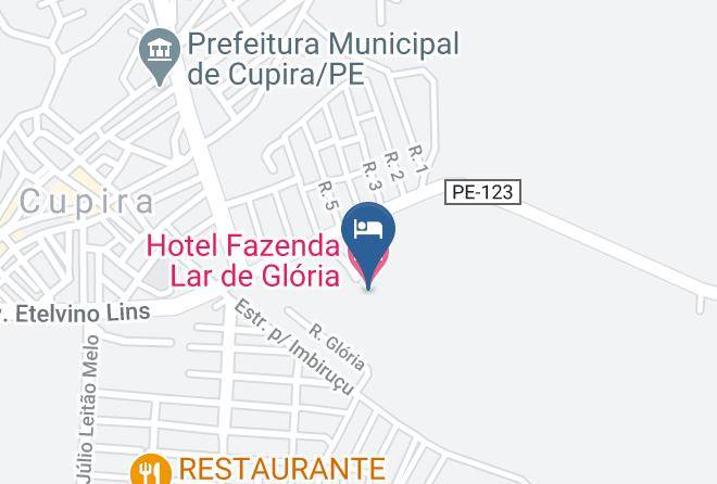 Cupira - Hotel Fazenda Lar De Gloria Maps