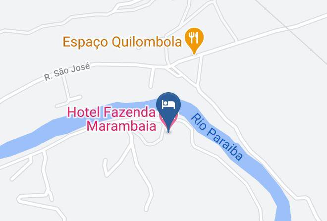 Hotel Fazenda Marambaia Map