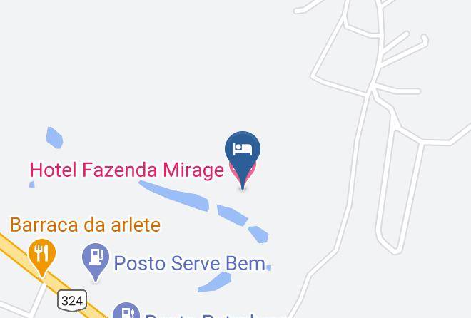 Amelia Rodrigues - Hotel Fazenda Mirage Maps